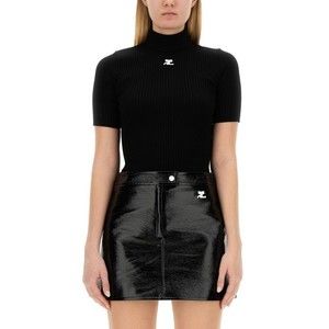 Courrèges Reedition Knitted T-Shirt - NWT